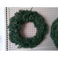 Perfect Holiday Perfect Holiday WT-24BK 24 in. PVC Wreath; Black WT-24BK